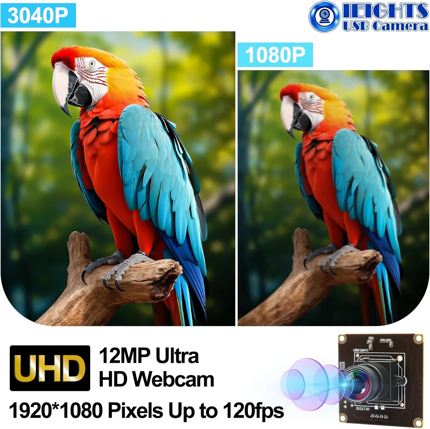 ماژول دوربین USB با نرخ 120 فریم بر ثانیه، زاویه دید عریض 100 درجه، لنز با اعوجاج کم، برد وب کم برای لپ تاپ 11.6 مگاپیکسل، دوربین کوچک Lightburn، دوربین وب با سرعت بالا UVC USB2.0، دوربین USB صنعتی برای کامپیوتر ماژول دوربین USB با نرخ 120 فریم بر ثانیه، زاویه دید عریض 100 درجه، لنز با اعوجاج کم، برد وب کم برای لپ تاپ 11.6 مگاپیکسل، دوربین کوچک Lightburn، دوربین وب با سرعت بالا UVC USB2.0، دوربین USB صنعتی برای کامپیوتر