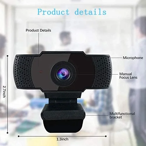 وب کم اچ دی 1080P ACHAS با میکروفون، دوربین وب استریمینگ سپتکون برای لپ تاپ/دسکتاپ/مک/تلویزیون، دوربین USB PC برای تماس های ویدیویی، کنفرانس، بازی وب کم اچ دی 1080P ACHAS با میکروفون، دوربین وب استریمینگ سپتکون برای لپ تاپ/دسکتاپ/مک/تلویزیون، دوربین USB PC برای تماس های ویدیویی، کنفرانس، بازی
