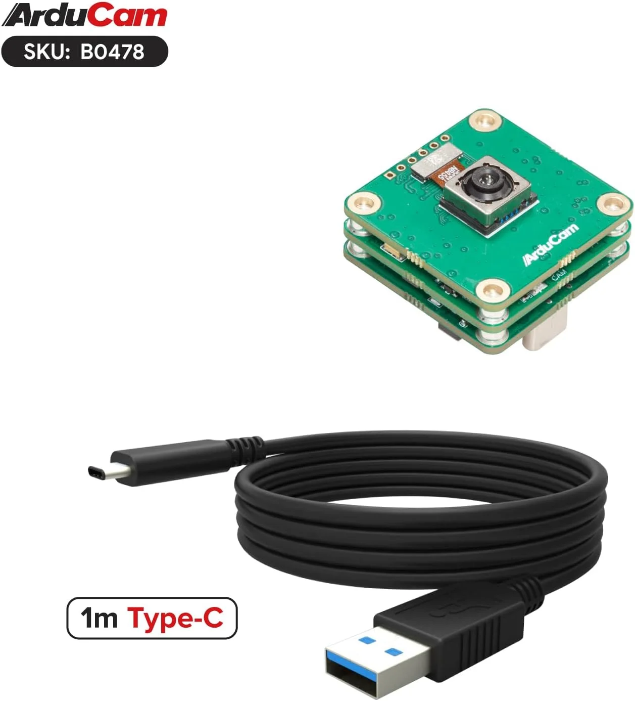 دوربین USB 3.0 آردوکم، ماژول دوربین USB پرسرعت 120 فریم بر ثانیه، وبکم 48 مگاپیکسلی با رزولوشن بالا IMX586 با لنز فوکوس موتوری 78 درجه و بدنه فلزی، سازگار با سیستمعاملهای ویندوز و لینوکس دوربین USB 3.0 آردوکم، ماژول دوربین USB پرسرعت 120 فریم بر ثانیه، وبکم 48 مگاپیکسلی با رزولوشن بالا IMX586 با لنز فوکوس موتوری 78 درجه و بدنه فلزی، سازگار با سیستمعاملهای ویندوز و لینوکس