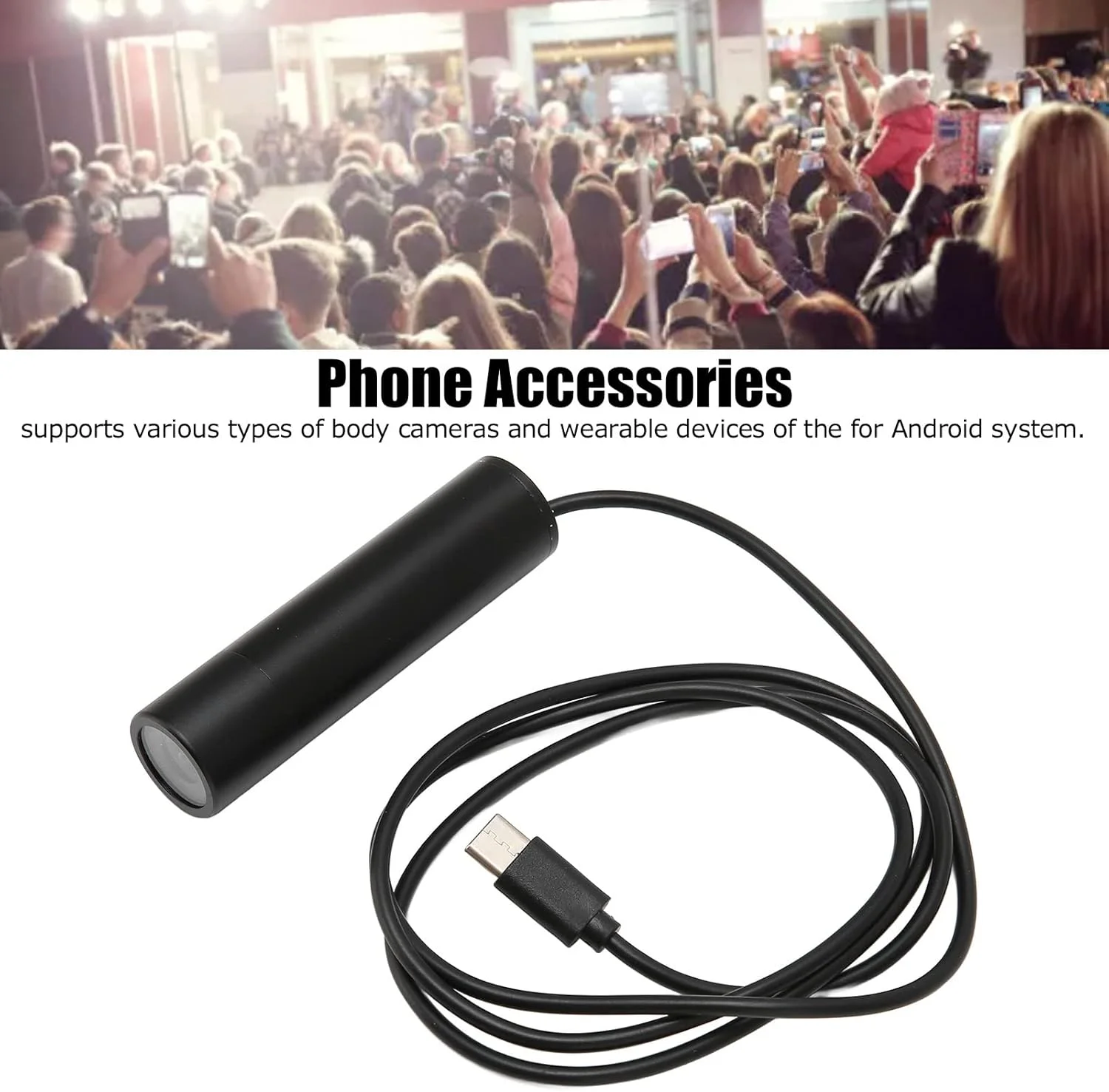 وبکم USB کوچک 1080P با عملکرد OTG، مناسب برای کامپیوتر، لپتاپ و تلفنهای همراه اندروید دارای OTG وبکم USB کوچک 1080P با عملکرد OTG، مناسب برای کامپیوتر، لپتاپ و تلفنهای همراه اندروید دارای OTG