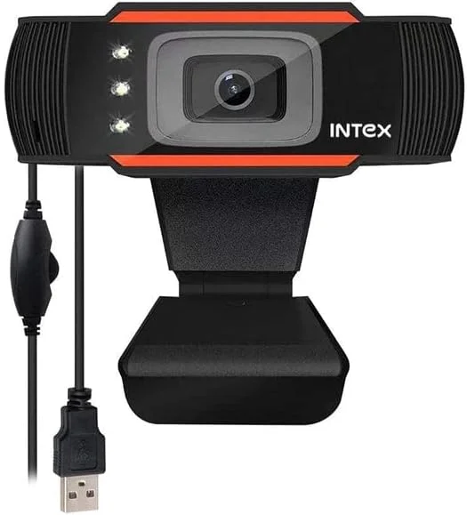 وب کم اینتکس IT WEB CAM 09 برای لپ تاپ و کامپیوتر با میکروفون، دید در شب سه بعدی، گیره پشتی قابل تنظیم، وب کم با اتصال USB سازگار با ویندوز 7/8/10/11، MacOS 12.0، Chrome OS 96.0.4664 یا بالاتر وب کم اینتکس IT WEB CAM 09 برای لپ تاپ و کامپیوتر با میکروفون، دید در شب سه بعدی، گیره پشتی قابل تنظیم، وب کم با اتصال USB سازگار با ویندوز 7/8/10/11، MacOS 12.0، Chrome OS 96.0.4664 یا بالاتر