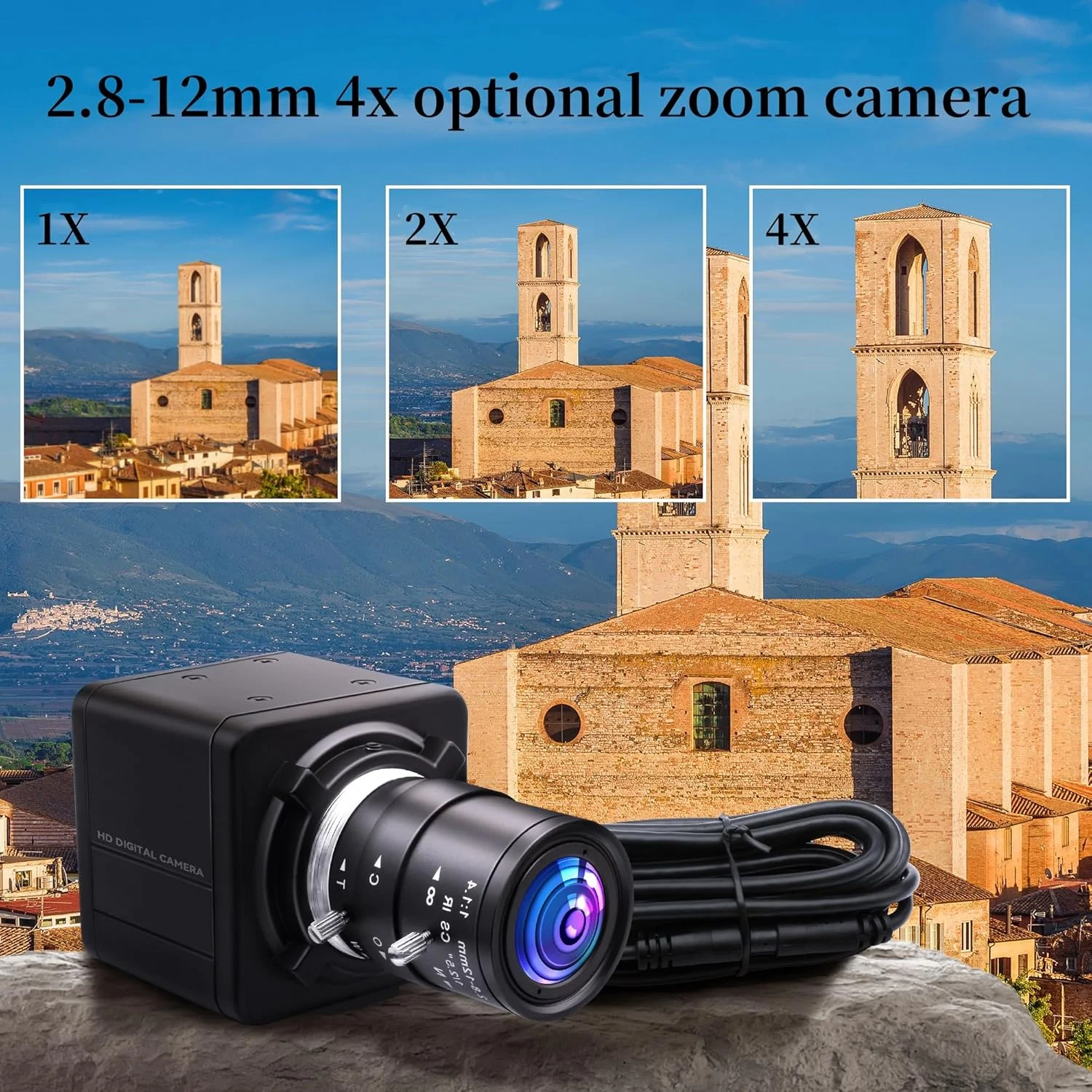 وبکم USB 5 مگاپیکسلی با لنز وریفوکال 2.8-12 میلیمتری با زوم دستی 4X - وبکم کلوزآپ برای آنالیز چرخش گلف دوربین کامپیوتر 1944P با قابلیت اتصال و پخش برای مک، ویندوز، لینوکس و رزبری پای وبکم USB 5 مگاپیکسلی با لنز وریفوکال 2.8-12 میلیمتری با زوم دستی 4X - وبکم کلوزآپ برای آنالیز چرخش گلف دوربین کامپیوتر 1944P با قابلیت اتصال و پخش برای مک، ویندوز، لینوکس و رزبری پای