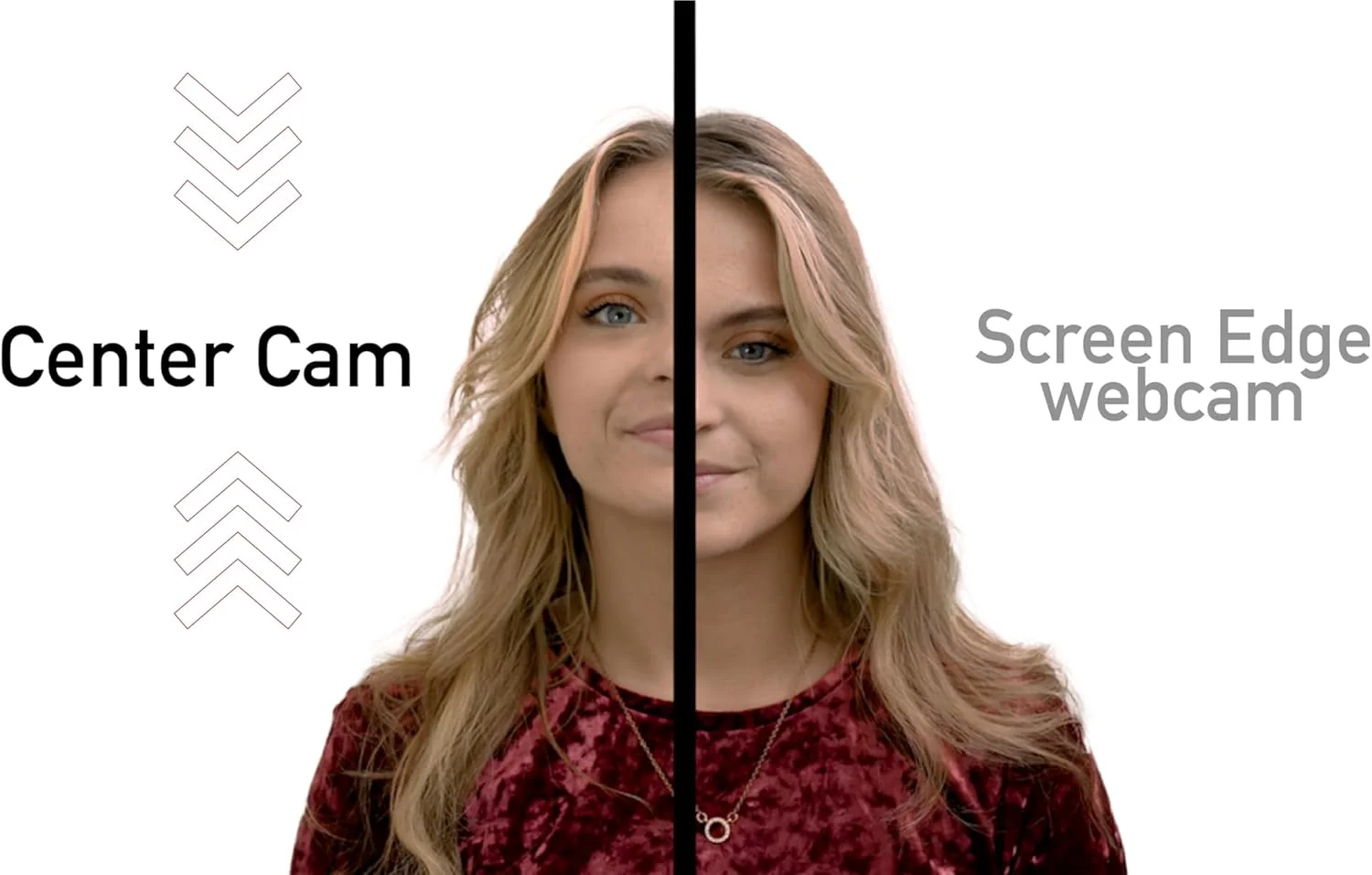 وب کم صفحه میانی Center Cam V2 - وب کم اصلی Center Cam - USB با کیفیت 1080p، وب کم قابل تنظیم برای لپ تاپ و دسکتاپ برای کنفرانس های ویدیویی خانگی وب کم صفحه میانی Center Cam V2 - وب کم اصلی Center Cam - USB با کیفیت 1080p، وب کم قابل تنظیم برای لپ تاپ و دسکتاپ برای کنفرانس های ویدیویی خانگی