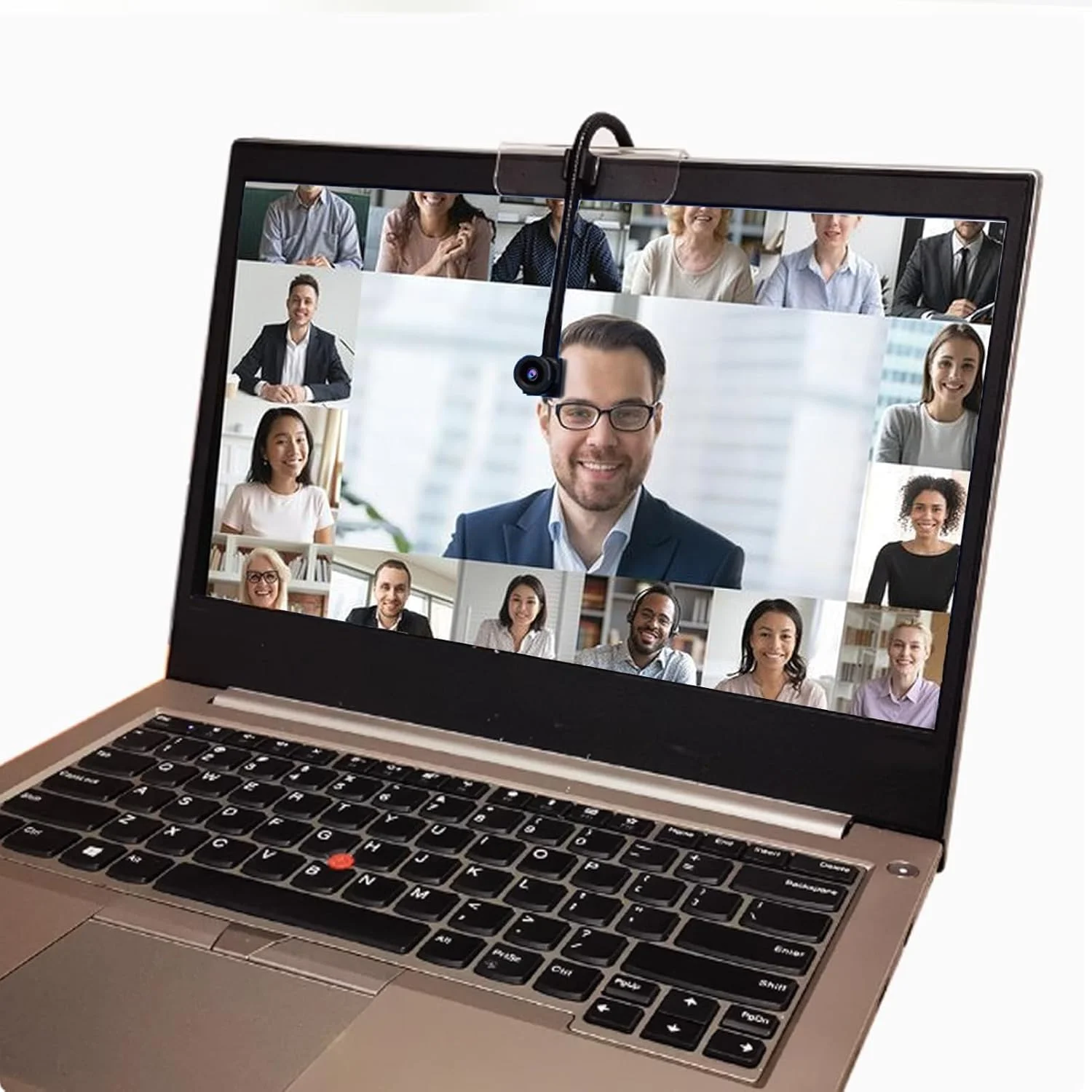 وب کم USB مرکزی، دوربین فوکوس خودکار برای کنفرانس ویدیویی و پخش زنده، وب کم USB با قابلیت اتصال و پخش آسان وب کم USB مرکزی، دوربین فوکوس خودکار برای کنفرانس ویدیویی و پخش زنده، وب کم USB با قابلیت اتصال و پخش آسان