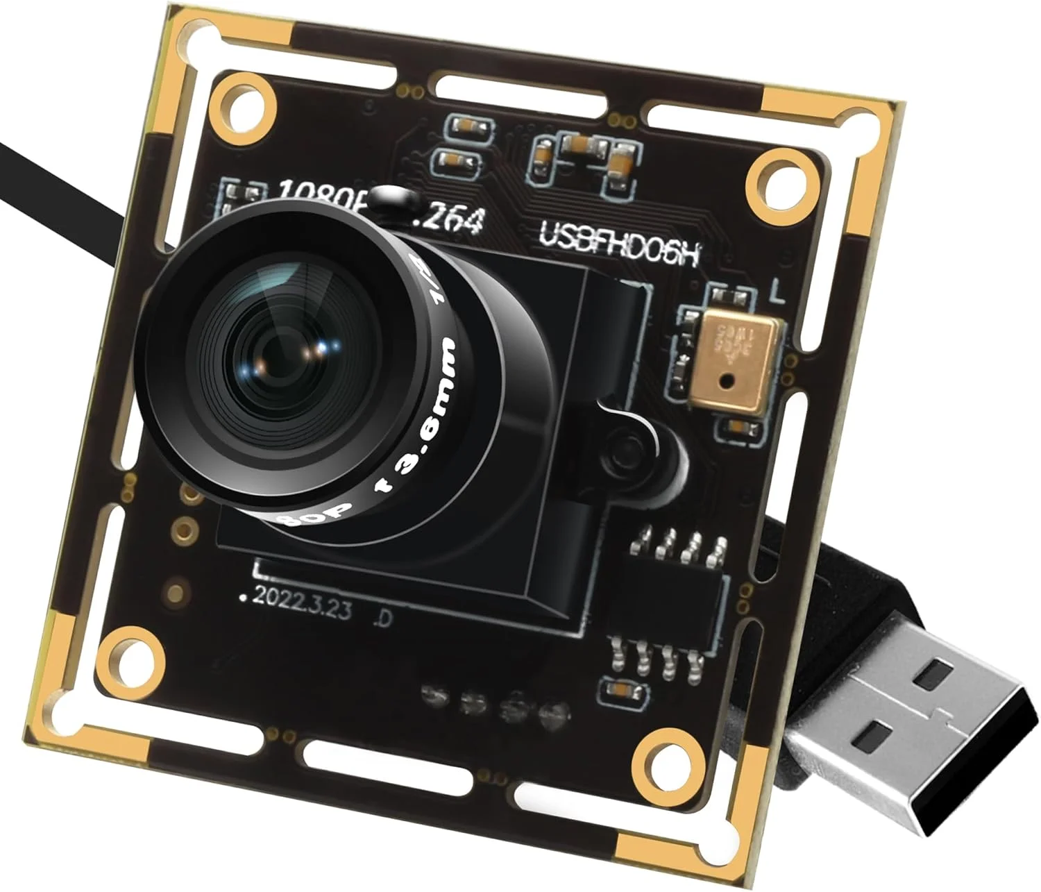 ماژول دوربین USB با نور کم 1080P برای کامپیوتر، 2 مگاپیکسل H.264 30 فریم بر ثانیه با زاویه دید عریض مینی UVC USB2.0 با میکروفون، دوربین صنعتی جاسازی شده Plug and Play برای ویندوز لینوکس MacOS Raspberry Pi ماژول دوربین USB با نور کم 1080P برای کامپیوتر، 2 مگاپیکسل H.264 30 فریم بر ثانیه با زاویه دید عریض مینی UVC USB2.0 با میکروفون، دوربین صنعتی جاسازی شده Plug and Play برای ویندوز لینوکس MacOS Raspberry Pi