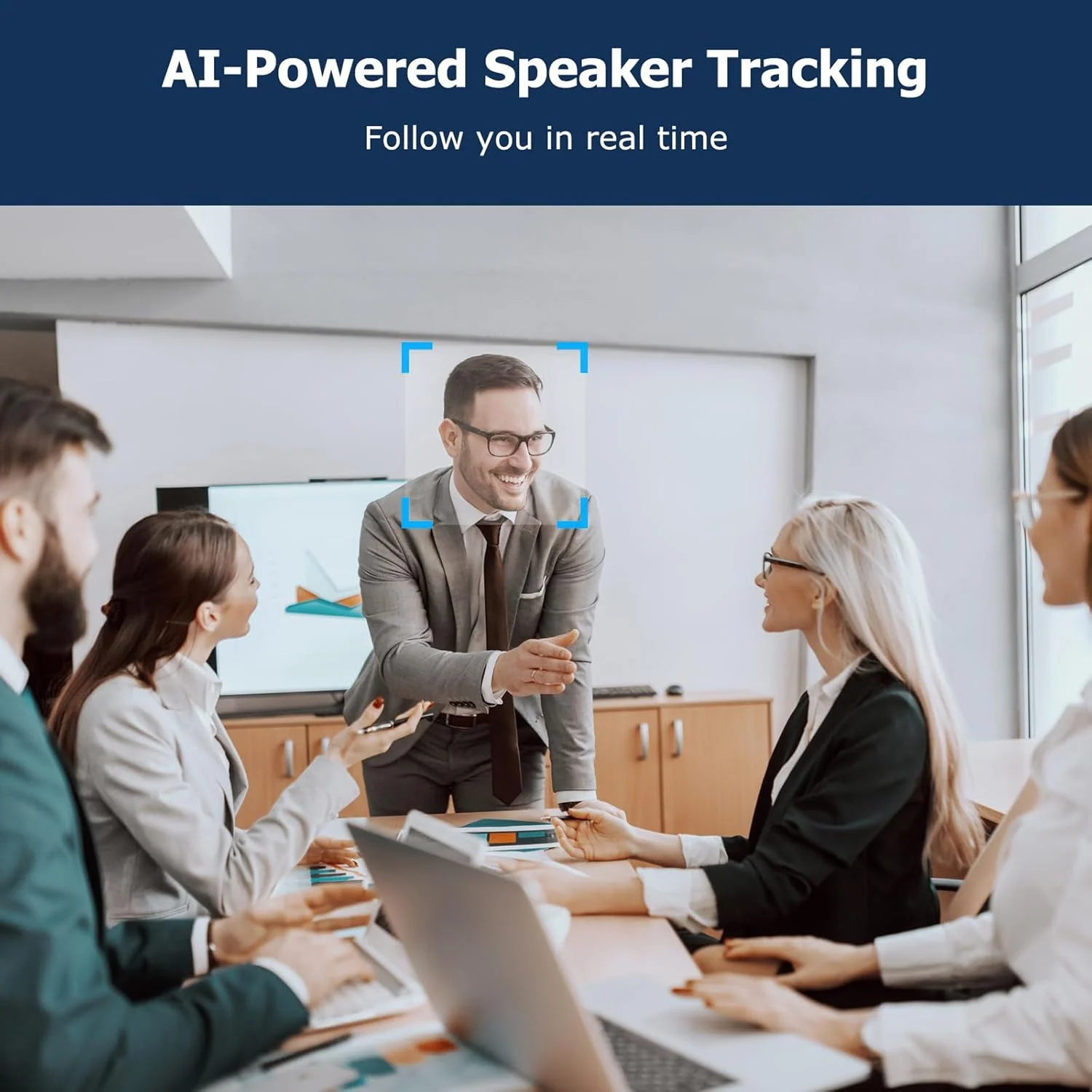 دوربین اتاق کنفرانس، وب کم 4K همه کاره با میکروفون و بلندگو، ردیابی هوش مصنوعی و قاب بندی خودکار، زاویه دید گسترده، وب کم USB با قابلیت اتصال آسان برای رایانه شخصی، مک، جلسات، تیم ها، زوم (مشکی) (مشکی) دوربین اتاق کنفرانس، وب کم 4K همه کاره با میکروفون و بلندگو، ردیابی هوش مصنوعی و قاب بندی خودکار، زاویه دید گسترده، وب کم USB با قابلیت اتصال آسان برای رایانه شخصی، مک، جلسات، تیم ها، زوم (مشکی) (مشکی)