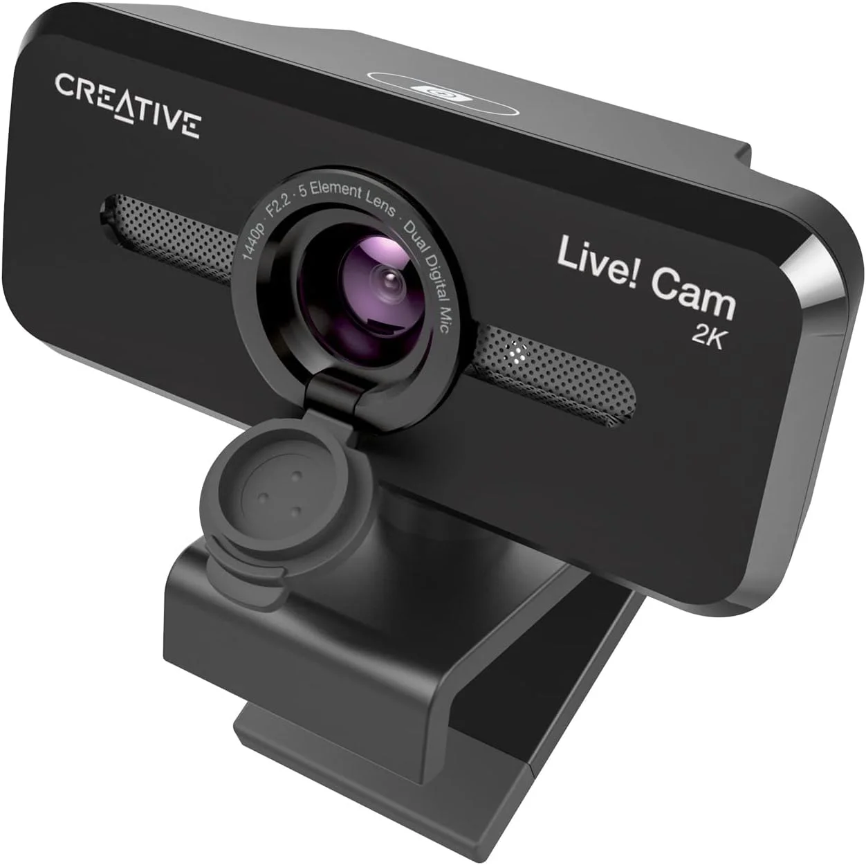 وب کم USB کیو اچ دی 2K کریتیو Live! Cam Sync V3 با زوم دیجیتال 4 برابر و میکروفون، 1080p HD، میدان دید تا 95 درجه، پوشش لنز، برای PC و Mac وب کم USB کیو اچ دی 2K کریتیو Live! Cam Sync V3 با زوم دیجیتال 4 برابر و میکروفون، 1080p HD، میدان دید تا 95 درجه، پوشش لنز، برای PC و Mac