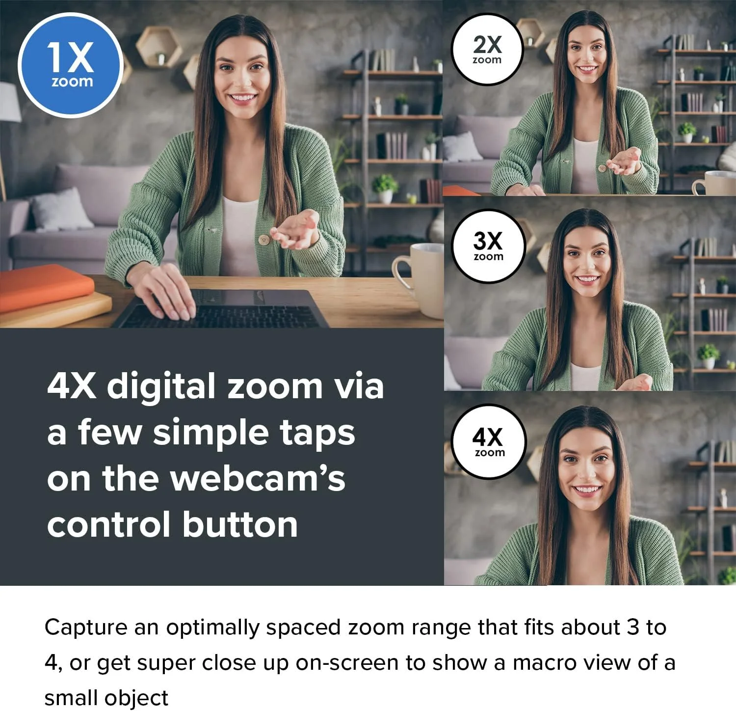 وب کم USB کیو اچ دی 2K کریتیو Live! Cam Sync V3 با زوم دیجیتال 4 برابر و میکروفون، 1080p HD، میدان دید تا 95 درجه، پوشش لنز، برای PC و Mac وب کم USB کیو اچ دی 2K کریتیو Live! Cam Sync V3 با زوم دیجیتال 4 برابر و میکروفون، 1080p HD، میدان دید تا 95 درجه، پوشش لنز، برای PC و Mac