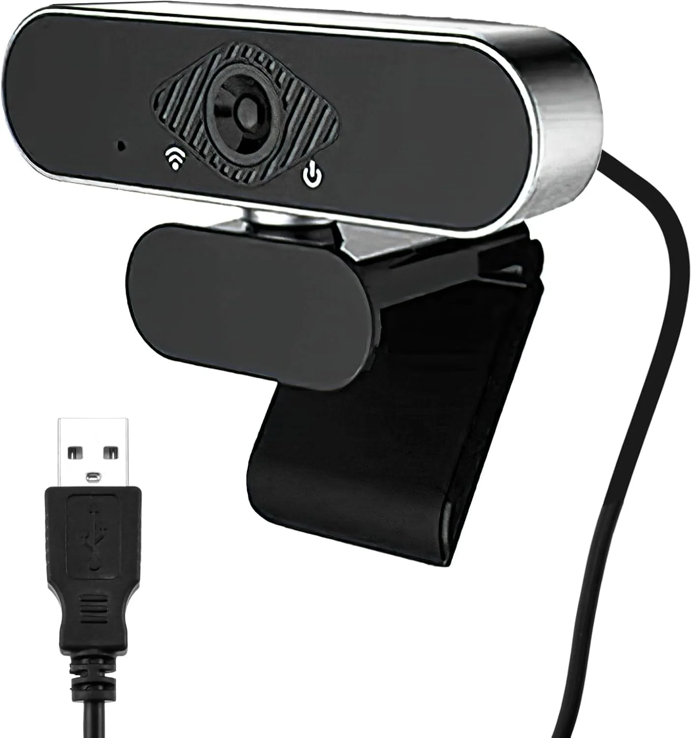 وب کم HD برای کامپیوتر با میکروفون 1080P/30fps زاویه دید 90 درجه، دوربین کامپیوتر با حذف نویز برای MAC، تصحیح نور خودکار، دوربین USB، اتصال و پخش برای پخش زنده، تماس تصویری، کنفرانس، بازی - مشکی وب کم HD برای کامپیوتر با میکروفون 1080P/30fps زاویه دید 90 درجه، دوربین کامپیوتر با حذف نویز برای MAC، تصحیح نور خودکار، دوربین USB، اتصال و پخش برای پخش زنده، تماس تصویری، کنفرانس، بازی - مشکی