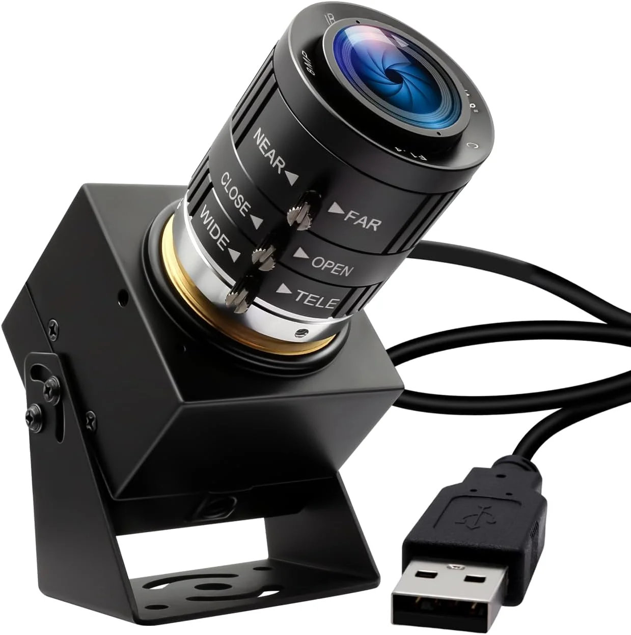 وب کم USB با سرعت بالا ELP 120fps 4K، 12 مگاپیکسل، زوم اپتیکال 3 برابر، عملکرد عالی در نور کم، سازگار با ویندوز، لینوکس، مک او اس، رزبری پای وب کم USB با سرعت بالا ELP 120fps 4K، 12 مگاپیکسل، زوم اپتیکال 3 برابر، عملکرد عالی در نور کم، سازگار با ویندوز، لینوکس، مک او اس، رزبری پای
