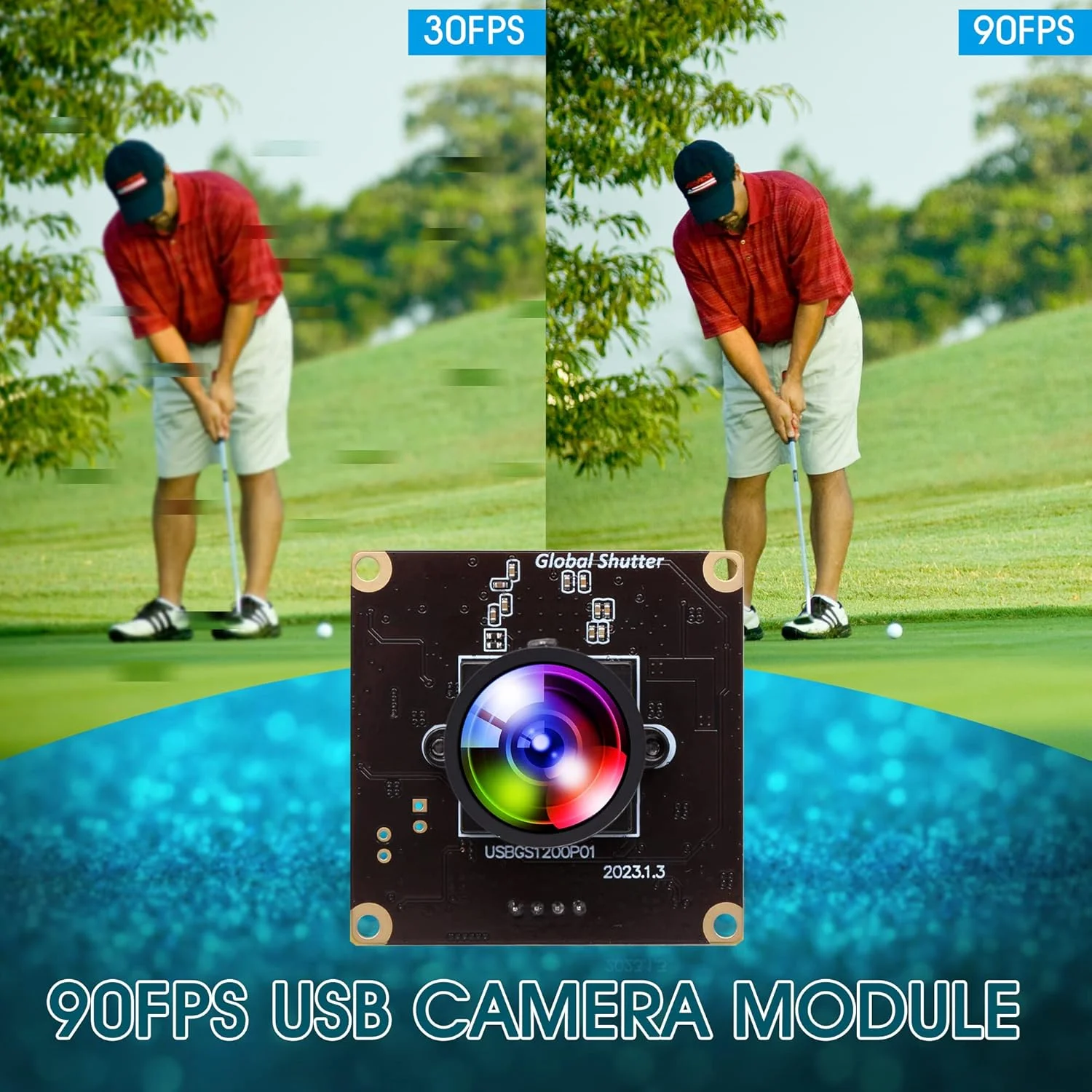 ماژول دوربین USB با سرعت بالا ELP، شاتر سراسری 90 فریم بر ثانیه، وب کم USB 2 مگاپیکسلی 1200P با لنز زاویه باز بدون اعوجاج 126 درجه برای کامپیوتر، لپ تاپ، اندروید ماژول دوربین USB با سرعت بالا ELP، شاتر سراسری 90 فریم بر ثانیه، وب کم USB 2 مگاپیکسلی 1200P با لنز زاویه باز بدون اعوجاج 126 درجه برای کامپیوتر، لپ تاپ، اندروید