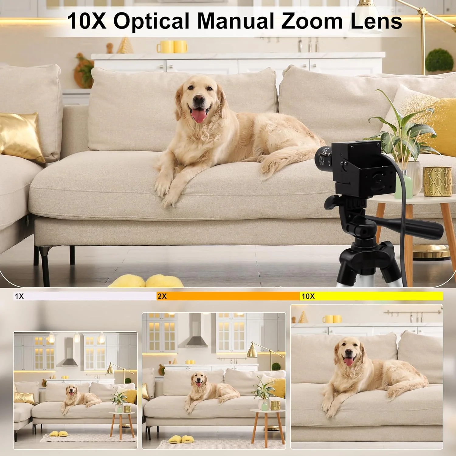 وب کم USB با کیفیت 4K مدل ELP Ultra HD 2160P با فوکوس متغیر 5-50mm و زوم 10X، دوربین وریفوکال، دوربین کنفرانس وب Plug and Play برای ویندوز/لینوکس/اندروید/رسپبری پای USB4K03-UFV(5-50) وب کم USB با کیفیت 4K مدل ELP Ultra HD 2160P با فوکوس متغیر 5-50mm و زوم 10X، دوربین وریفوکال، دوربین کنفرانس وب Plug and Play برای ویندوز/لینوکس/اندروید/رسپبری پای USB4K03-UFV(5-50)