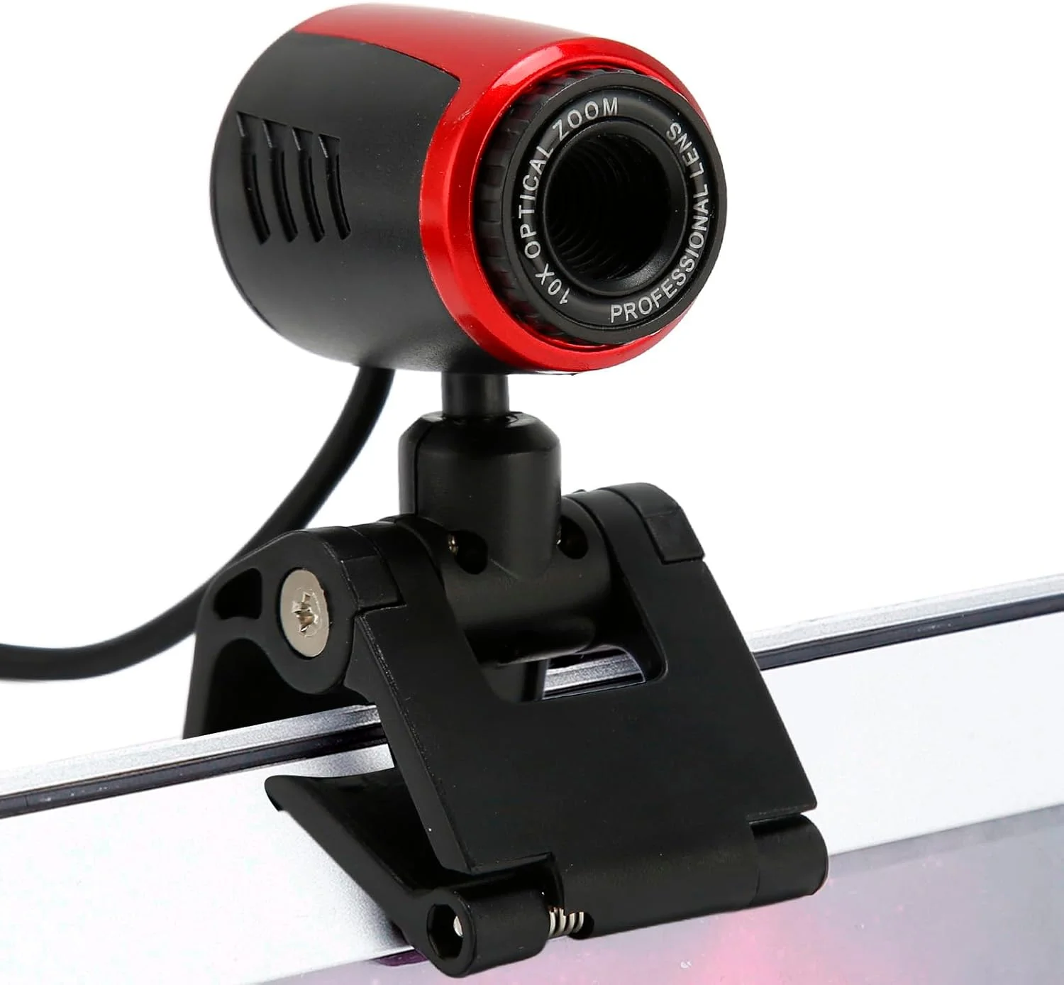 وب کم Goshyda Yunir با میکروفون USB 2.0، اتصال آسان، 16 مگاپیکسل HD، مناسب برای کامپیوتر، لپ تاپ، اسکایپ و MSN