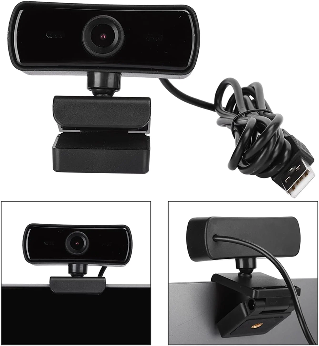 وب کم USB، PC با میکروفون، ویدئو واضح و روان برای شبکه زنده
