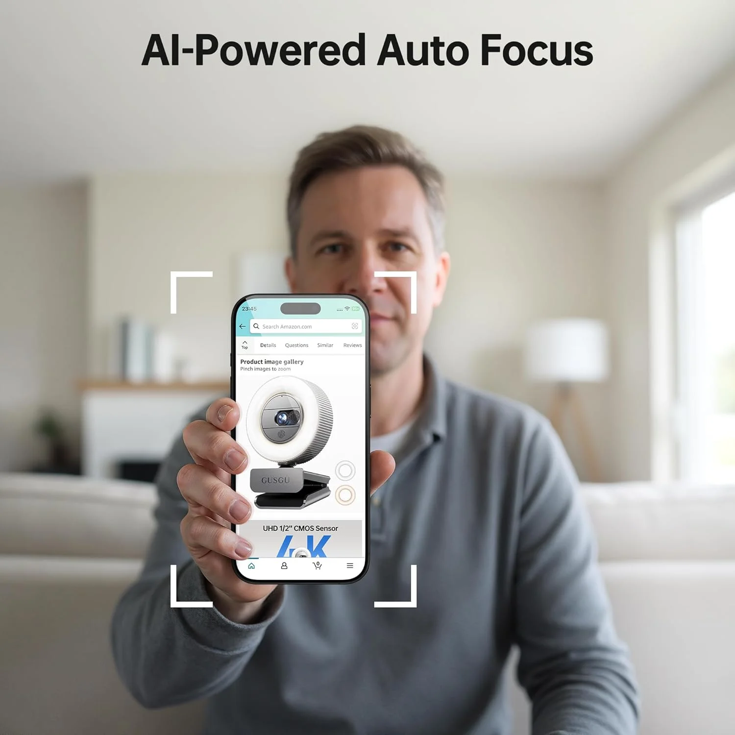 وب کم 4K Ultra HD مدل GUSGU G910 Pro برای کامپیوتر، فوکوس خودکار، دارای میکروفون، نور و پوشش حریم خصوصی، دوربین وب برای کامپیوتر رومیزی/لپ تاپ/مک بوک، دوربین استریم USB وب کم 4K Ultra HD مدل GUSGU G910 Pro برای کامپیوتر، فوکوس خودکار، دارای میکروفون، نور و پوشش حریم خصوصی، دوربین وب برای کامپیوتر رومیزی/لپ تاپ/مک بوک، دوربین استریم USB