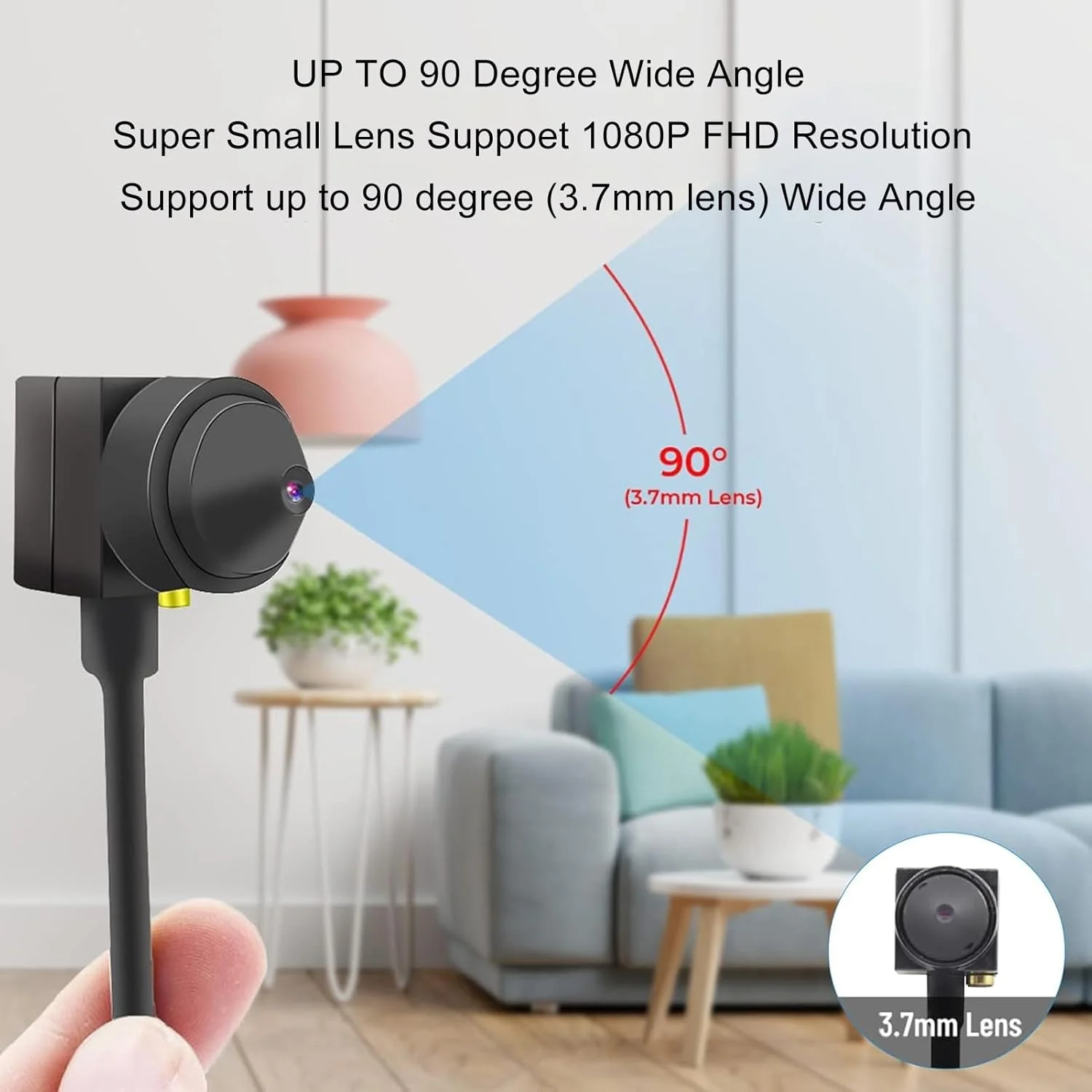 وب کم GOWENIC Center Cam HD 1080p، وب کم USB با میکروفون داخلی کاهش نویز برای جلسات زوم و تماس های ویدیویی کامپیوتر و لپ تاپ