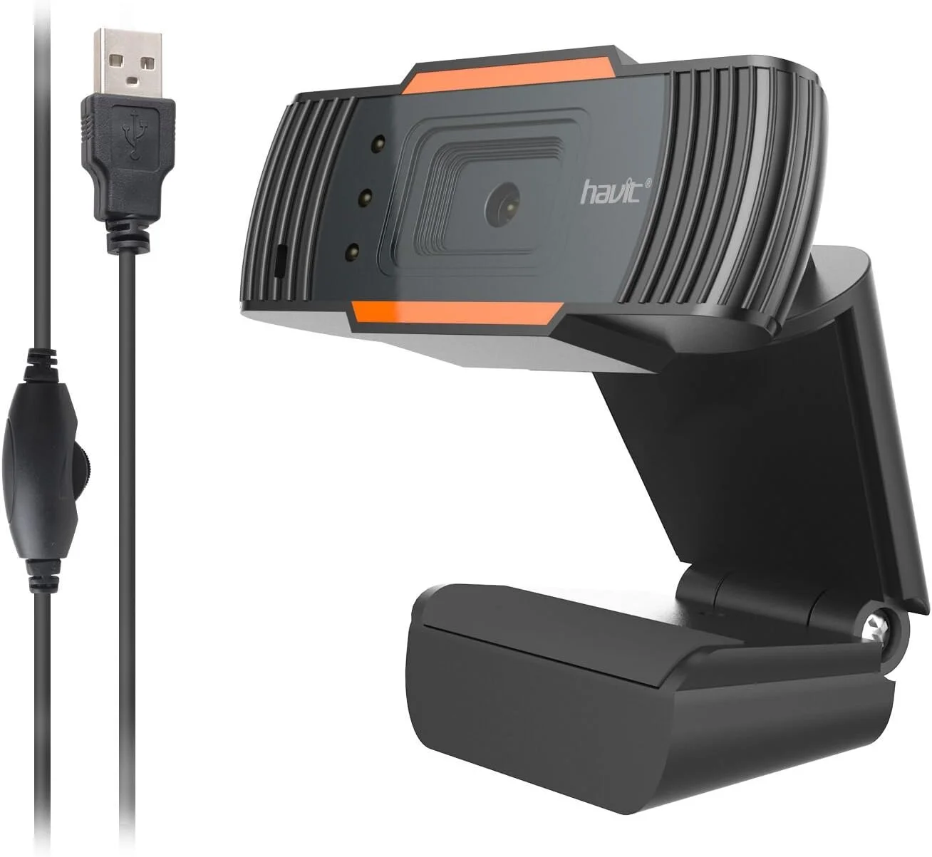 وب کم حرفه ای Havit Pro مدل Hv-N5086 با انتقال سریع، مشکی