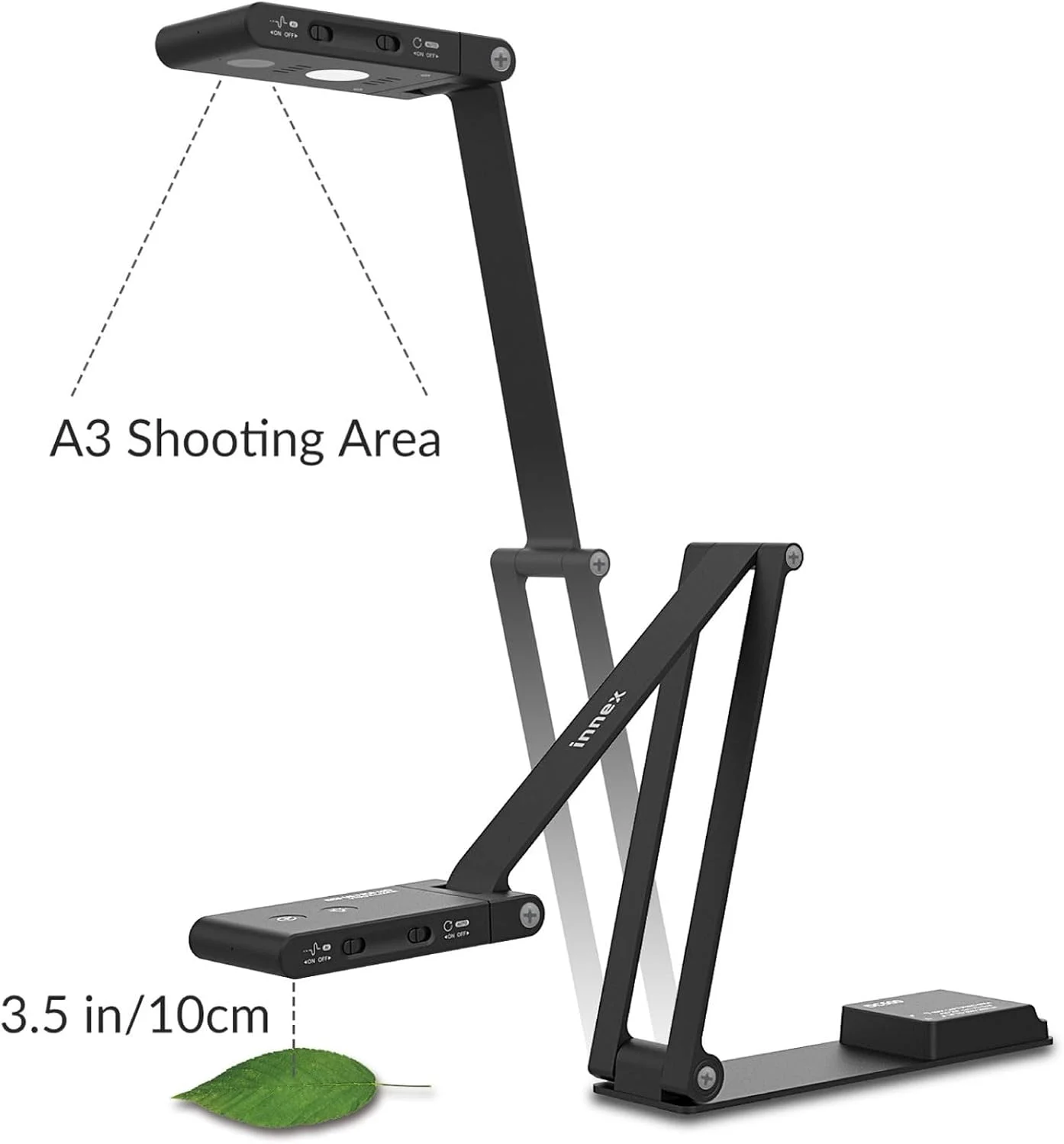 دوربین اسناد USB 4K اینکس DC500، وب کم کامپیوتر و اسکنر اسناد، 3 در 1، 13 مگاپیکسل، 4K/30fps، 1080p/60fps، میکروفون هوش مصنوعی، حالت AF دوگانه، نور LED چرخش خودکار، 100+ OCR، سازگار با ویندوز، مک، کروم بوک دوربین اسناد USB 4K اینکس DC500، وب کم کامپیوتر و اسکنر اسناد، 3 در 1، 13 مگاپیکسل، 4K/30fps، 1080p/60fps، میکروفون هوش مصنوعی، حالت AF دوگانه، نور LED چرخش خودکار، 100+ OCR، سازگار با ویندوز، مک، کروم بوک