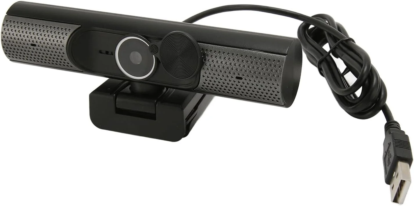 وب کم USB 2K Marhynchus با فوکوس خودکار، میکروفون حذف نویز و بلندگوی HiFi برای چت تصویری، آموزش آنلاین و کنفرانس وب کم USB 2K Marhynchus با فوکوس خودکار، میکروفون حذف نویز و بلندگوی HiFi برای چت تصویری، آموزش آنلاین و کنفرانس