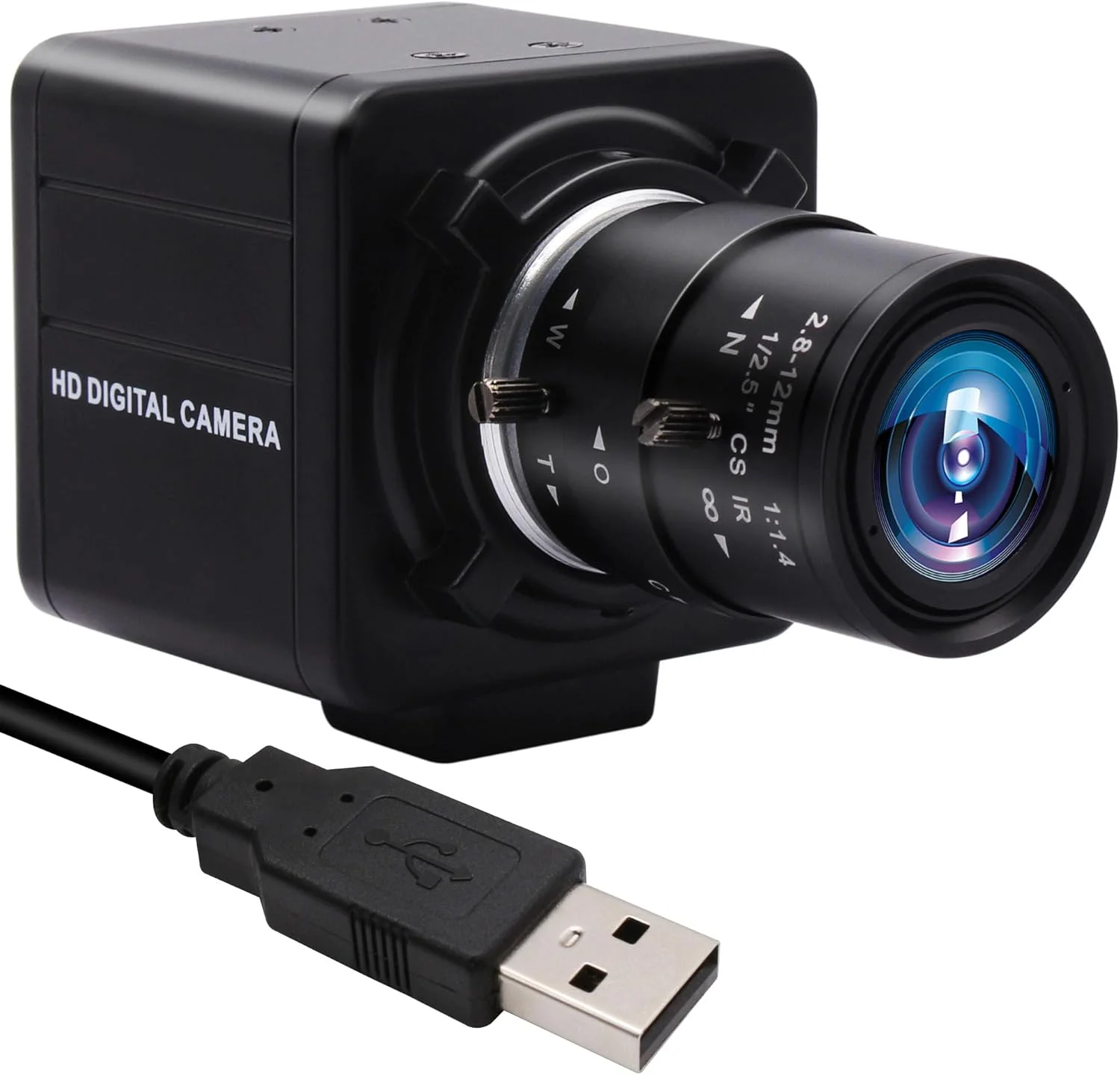 دوربین USB مدل MMlove با کیفیت 8 مگاپیکسل، لنز زوم با فوکوس دستی 2.8-12 میلیمتر، رزولوشن HD 3264x2448، وبکم برای بینایی ماشین صنعتی، پشتیبانی از لینوکس، ویندوز، اندروید و مک، دوربین وب UVC دوربین USB مدل MMlove با کیفیت 8 مگاپیکسل، لنز زوم با فوکوس دستی 2.8-12 میلیمتر، رزولوشن HD 3264x2448، وبکم برای بینایی ماشین صنعتی، پشتیبانی از لینوکس، ویندوز، اندروید و مک، دوربین وب UVC