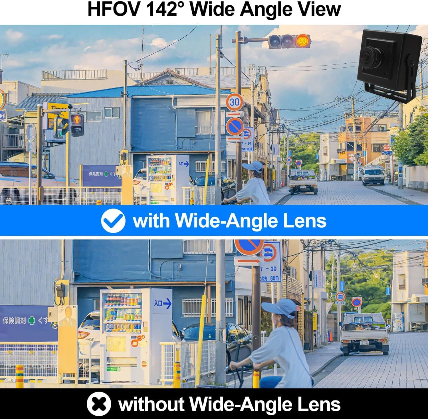 وب‌کم USB مدل MMlove VGA با لنز واید 170 درجه فیش‌آی، 480P 60FPS، بدنه آلومینیومی کوچک، رزولوشن 640x480 پیکسل، مناسب برای PC/Laptop/Raspberry Pi