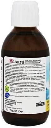 نچرال فاکتورز امگا 3 750 میلی گرم EPA 500 میلی گرم DHA ویتامین D3 سیاریچ LMN، 6.76 FZ