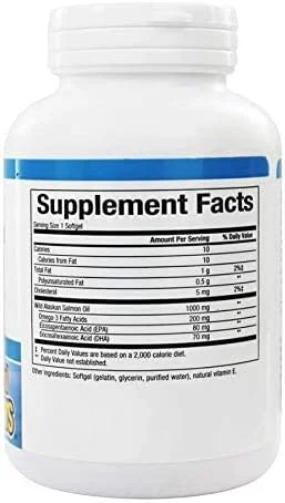 کپسول های ژله ای روغن ماهی سالمون آلاسکا Natural Factors Omega Factors