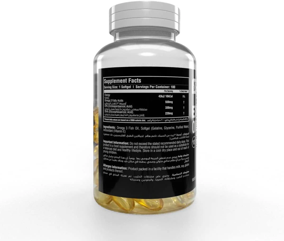امگا 3 اکستریم Natural Supps Co. - 33/22 (100 سافت ژل)