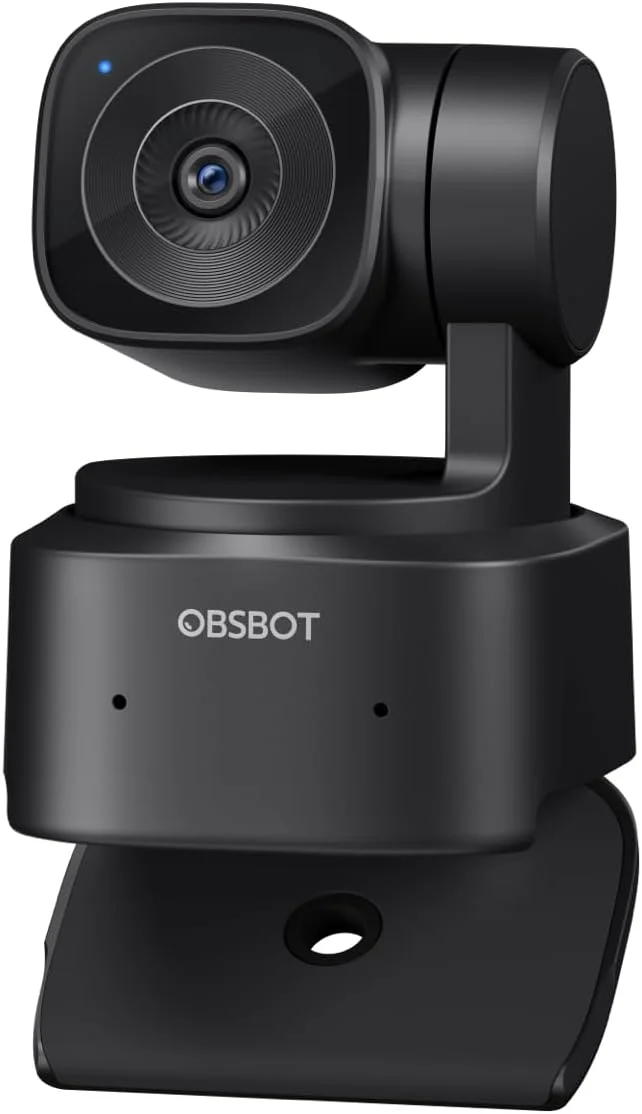 وب کم OBSBOT Tiny SE 1080P 100FPS برای کامپیوتر، دوربین استریمینگ PTZ با ردیابی هوش مصنوعی، سنسور 1/2.8 اینچی، کنترل با حرکت دست، ISO دوگانه، HDR، دوربین وب برای مک، لپ تاپ، تبلت، جلسات، بازی و غیره. وب کم OBSBOT Tiny SE 1080P 100FPS برای کامپیوتر، دوربین استریمینگ PTZ با ردیابی هوش مصنوعی، سنسور 1/2.8 اینچی، کنترل با حرکت دست، ISO دوگانه، HDR، دوربین وب برای مک، لپ تاپ، تبلت، جلسات، بازی و غیره.