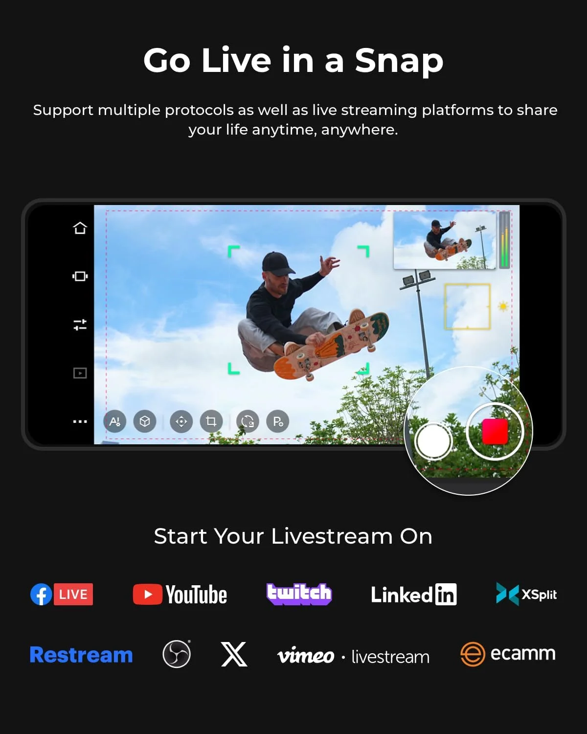 دوربین استریمینگ OBSBOT Tail Air 4K، دوربین PTZ با ردیابی هوش مصنوعی، برنامه هوشمند، کنترل حرکتی، HDMI/USB-C بیسیم، دوربین فیلمبرداری برای ولاگ دوربین استریمینگ OBSBOT Tail Air 4K، دوربین PTZ با ردیابی هوش مصنوعی، برنامه هوشمند، کنترل حرکتی، HDMI/USB-C بیسیم، دوربین فیلمبرداری برای ولاگ