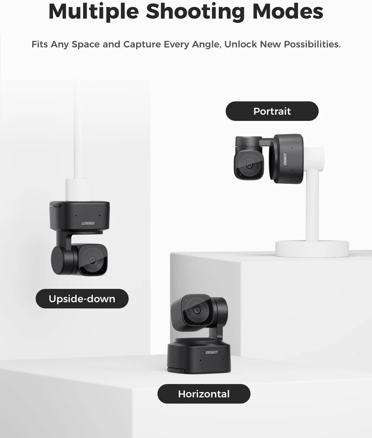 وب کم OBSBOT Tiny SE، 1080P 100FPS، به همراه سه پایه، تماس ویدیویی، وب کم HD PTZ، سنسور 1/2.8 اینچی، کنترل با اشاره، زوم 4X، ردیابی خودکار هوش مصنوعی، پخش زنده برای بازی/جلسه/آموزش، دوربین وب برای کامپیوتر رومیزی، کامپیوتر شخصی، لپ تاپ وب کم OBSBOT Tiny SE، 1080P 100FPS، به همراه سه پایه، تماس ویدیویی، وب کم HD PTZ، سنسور 1/2.8 اینچی، کنترل با اشاره، زوم 4X، ردیابی خودکار هوش مصنوعی، پخش زنده برای بازی/جلسه/آموزش، دوربین وب برای کامپیوتر رومیزی، کامپیوتر شخصی، لپ تاپ