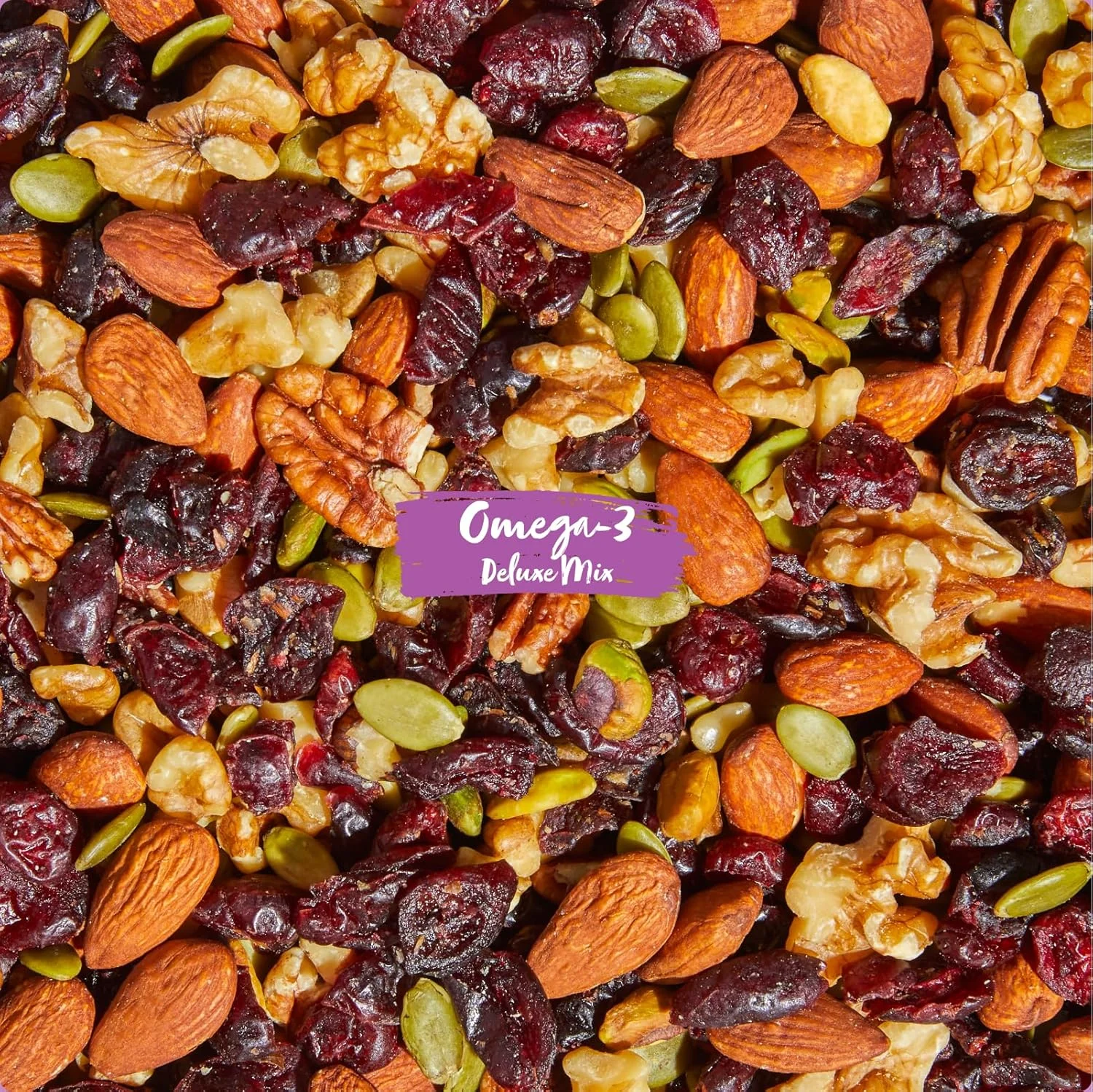 مخلوط آجیل ممتاز امگا 3 Nature's Garden (737 گرم) مخلوط آجیل ممتاز امگا 3 Nature's Garden (737 گرم)