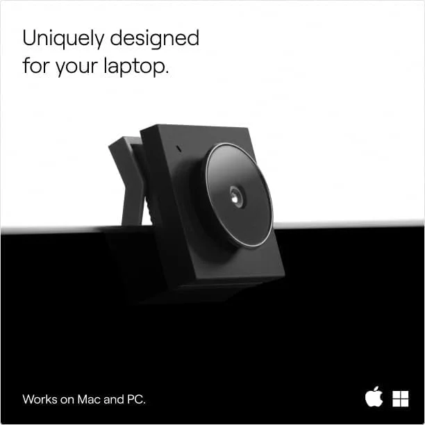 وب کم 4K اپال Tadpole با گیره، طراحی شده برای لپ تاپ. سنسور 4K، میکروفون های جهت دار VisiMic، سازگار با مک، کامپیوتر و تبلت - سفید وب کم 4K اپال Tadpole با گیره، طراحی شده برای لپ تاپ. سنسور 4K، میکروفون های جهت دار VisiMic، سازگار با مک، کامپیوتر و تبلت - سفید