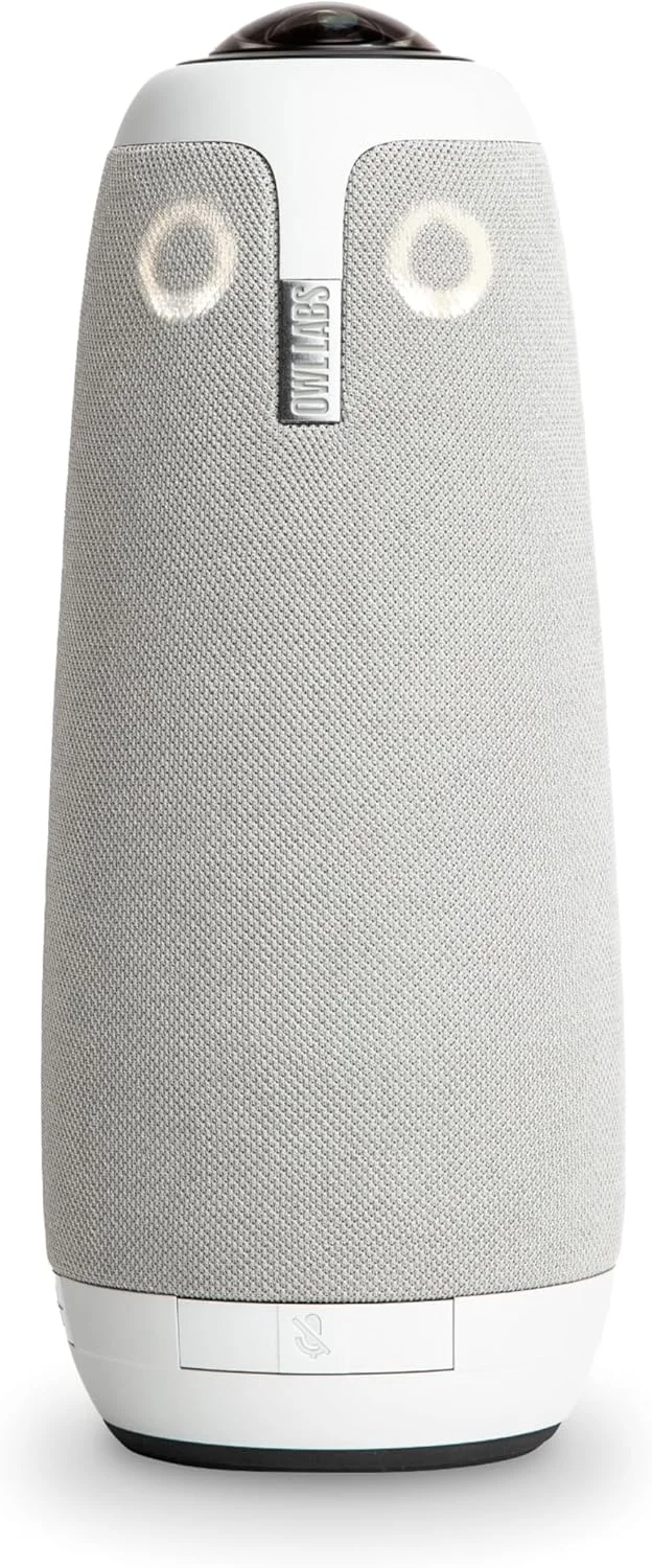 دوربین کنفرانس اتاق جلسه Owl Labs Meeting Owl 3-360° 1080p HD، ردیابی سخنران مبتنی بر هوش مصنوعی، دریافت صدای میکروفون تا 18 فوت - دارای تاییدیه Microsoft Teams - سازگار با Zoom، Google Meet - نصب آسان دوربین کنفرانس اتاق جلسه Owl Labs Meeting Owl 3-360° 1080p HD، ردیابی سخنران مبتنی بر هوش مصنوعی، دریافت صدای میکروفون تا 18 فوت - دارای تاییدیه Microsoft Teams - سازگار با Zoom، Google Meet - نصب آسان