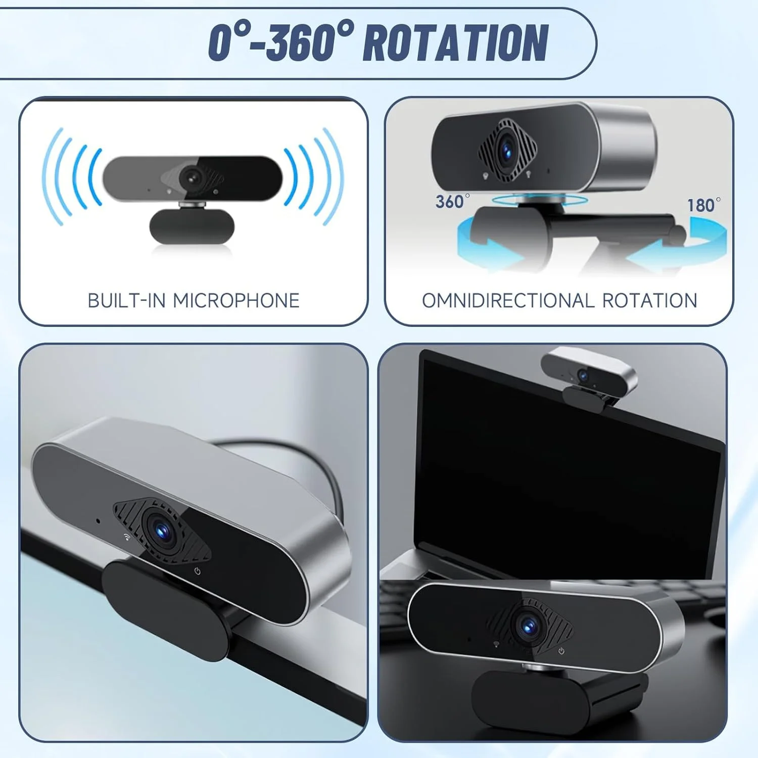 وب کم فول اچ دی 1080P تینشو برای کامپیوتر با سرعت 30 فریم بر ثانیه، دارای میکروفون با قابلیت حذف نویز و پایه نگهدارنده، دوربین وب با زاویه دید 120 درجه برای لپ تاپ، یوتیوب، زوم، اسکایپ، چت، فیس تایم، کنفرانس و بازی وب کم فول اچ دی 1080P تینشو برای کامپیوتر با سرعت 30 فریم بر ثانیه، دارای میکروفون با قابلیت حذف نویز و پایه نگهدارنده، دوربین وب با زاویه دید 120 درجه برای لپ تاپ، یوتیوب، زوم، اسکایپ، چت، فیس تایم، کنفرانس و بازی