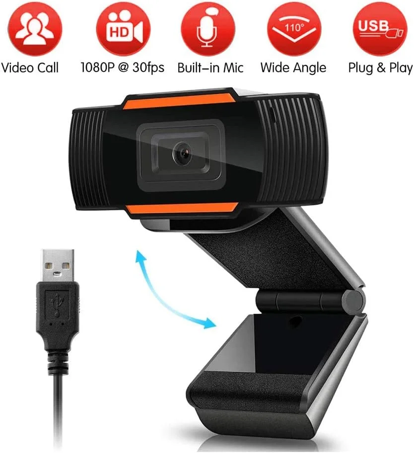 وب کم فول اچ دی 1080P ترندز مدل TR-WB895 با گیره یونیورسال، USB وب کم فول اچ دی 1080P ترندز مدل TR-WB895 با گیره یونیورسال، USB
