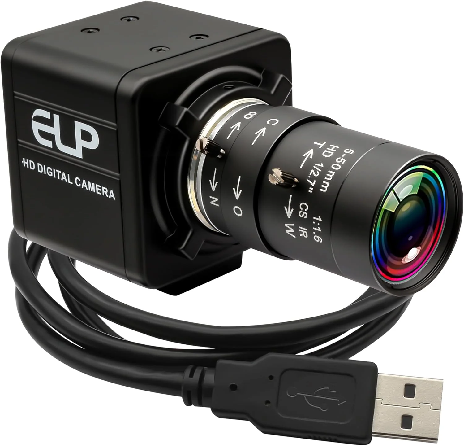 دوربین USB با لنز واریفوکال 5-50 میلیمتری، وبکم 2448P با کیفیت بالا Sony IMX179 USB، دوربینهای داخلی و خارجی، وبکم 8 مگاپیکسلی USB برای اندروید، لینوکس، ویندوز دوربین USB با لنز واریفوکال 5-50 میلیمتری، وبکم 2448P با کیفیت بالا Sony IMX179 USB، دوربینهای داخلی و خارجی، وبکم 8 مگاپیکسلی USB برای اندروید، لینوکس، ویندوز