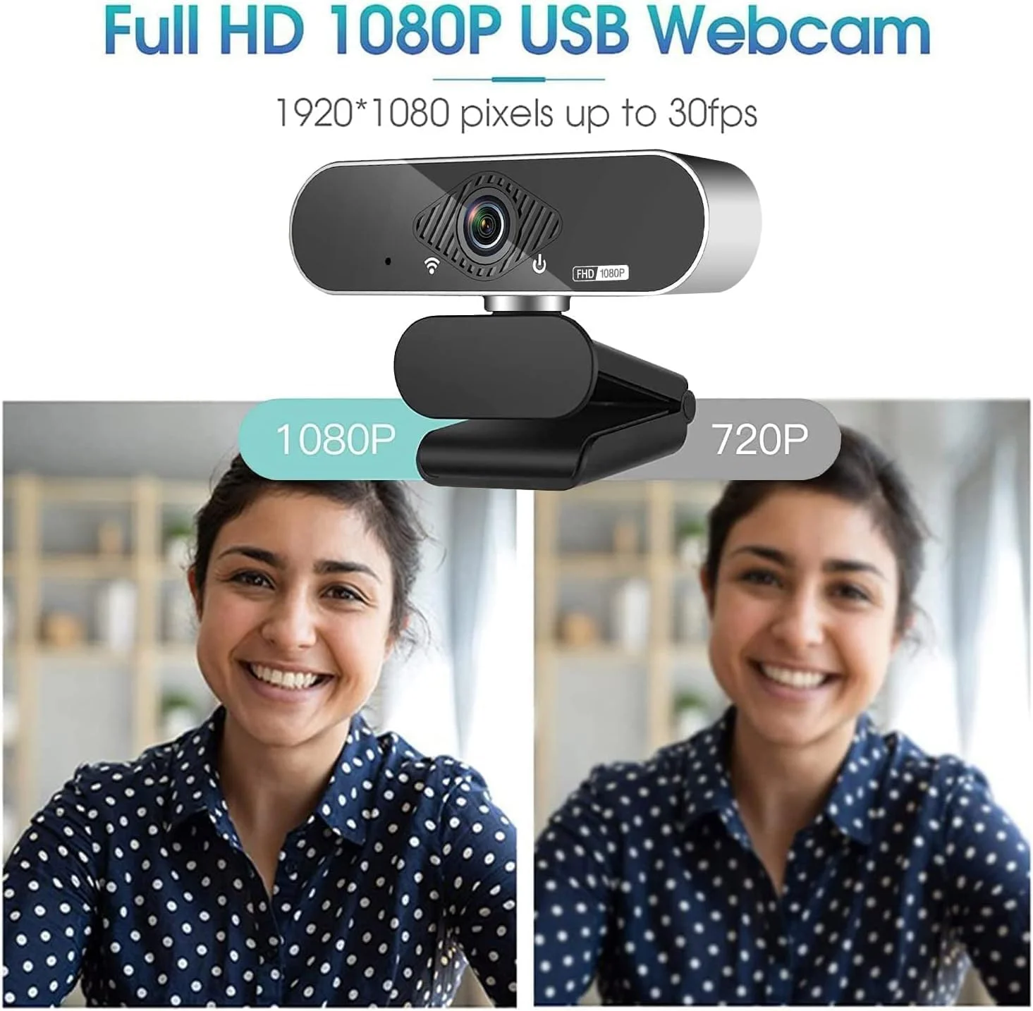 وبکم Vsofiot، وبکم حرفهای 1080P HD با میکروفون استریو، زاویه دید عریض 110 درجه، درپوش حریم خصوصی، سه پایه، برای کنفرانس، پخش زنده، ضبط، سازگار با Skype/Zoom/YouTube وبکم Vsofiot، وبکم حرفهای 1080P HD با میکروفون استریو، زاویه دید عریض 110 درجه، درپوش حریم خصوصی، سه پایه، برای کنفرانس، پخش زنده، ضبط، سازگار با Skype/Zoom/YouTube