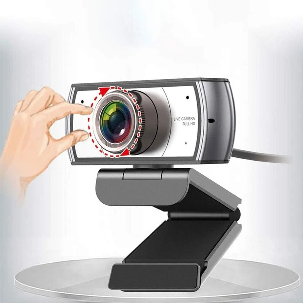 وب کم HD دسکتاپ WANAM، وب کم کنفرانس 1080P، دوربین کامپیوتر لپ تاپ برای تماس های کنفرانسی و ویدئویی، میکروفون داخلی، مشکی وب کم HD دسکتاپ WANAM، وب کم کنفرانس 1080P، دوربین کامپیوتر لپ تاپ برای تماس های کنفرانسی و ویدئویی، میکروفون داخلی، مشکی