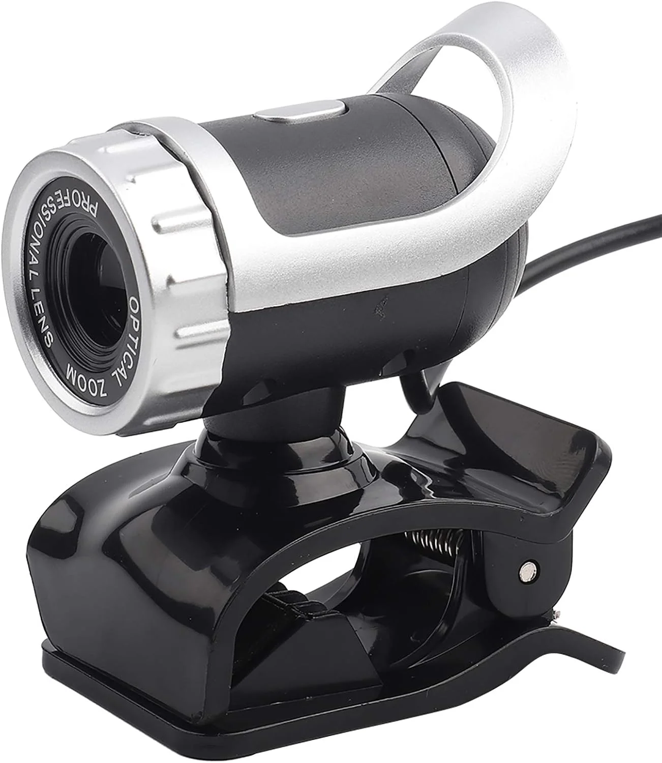 وب کم Junluck، وب کم USB 2.0 با کیفیت 0.8 مگاپیکسل با گیره و میکروفون، دوربین وب با پایه چرخان 360 درجه برای لپ تاپ و کامپیوتر، وب کم HD وب کم Junluck، وب کم USB 2.0 با کیفیت 0.8 مگاپیکسل با گیره و میکروفون، دوربین وب با پایه چرخان 360 درجه برای لپ تاپ و کامپیوتر، وب کم HD