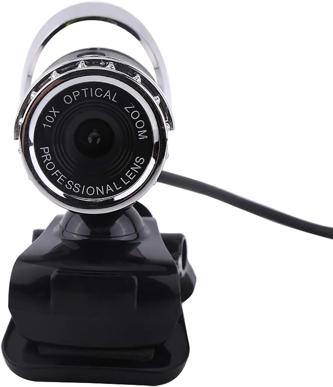 وب کم Junluck، وب کم USB 2.0 با کیفیت 0.8 مگاپیکسل با گیره و میکروفون، دوربین وب با پایه چرخان 360 درجه برای لپ تاپ و کامپیوتر، وب کم HD وب کم Junluck، وب کم USB 2.0 با کیفیت 0.8 مگاپیکسل با گیره و میکروفون، دوربین وب با پایه چرخان 360 درجه برای لپ تاپ و کامپیوتر، وب کم HD