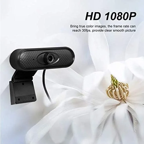 وب کم HD 1080P، دوربین USB لپ تاپ رومیزی با میکروفون داخلی و گیره انعطاف پذیر برای کنفرانس، وب کم برای زوم/تیمز، لپ تاپ MAC PC رومیزی وب کم HD 1080P، دوربین USB لپ تاپ رومیزی با میکروفون داخلی و گیره انعطاف پذیر برای کنفرانس، وب کم برای زوم/تیمز، لپ تاپ MAC PC رومیزی
