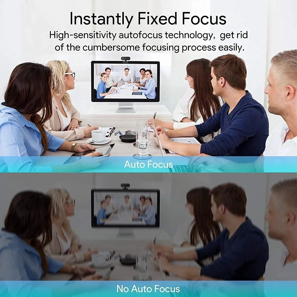 وب کم AUSHA® Full HD، وب کم کامپیوتر USB با میکروفون، وب کم ویدیویی Full HD برای لپ تاپ و کامپیوتر، وب کم استریمینگ حرفه ای با زاویه دید عریض 110 درجه برای ضبط، تماس، کنفرانس، بازی وب کم AUSHA® Full HD، وب کم کامپیوتر USB با میکروفون، وب کم ویدیویی Full HD برای لپ تاپ و کامپیوتر، وب کم استریمینگ حرفه ای با زاویه دید عریض 110 درجه برای ضبط، تماس، کنفرانس، بازی