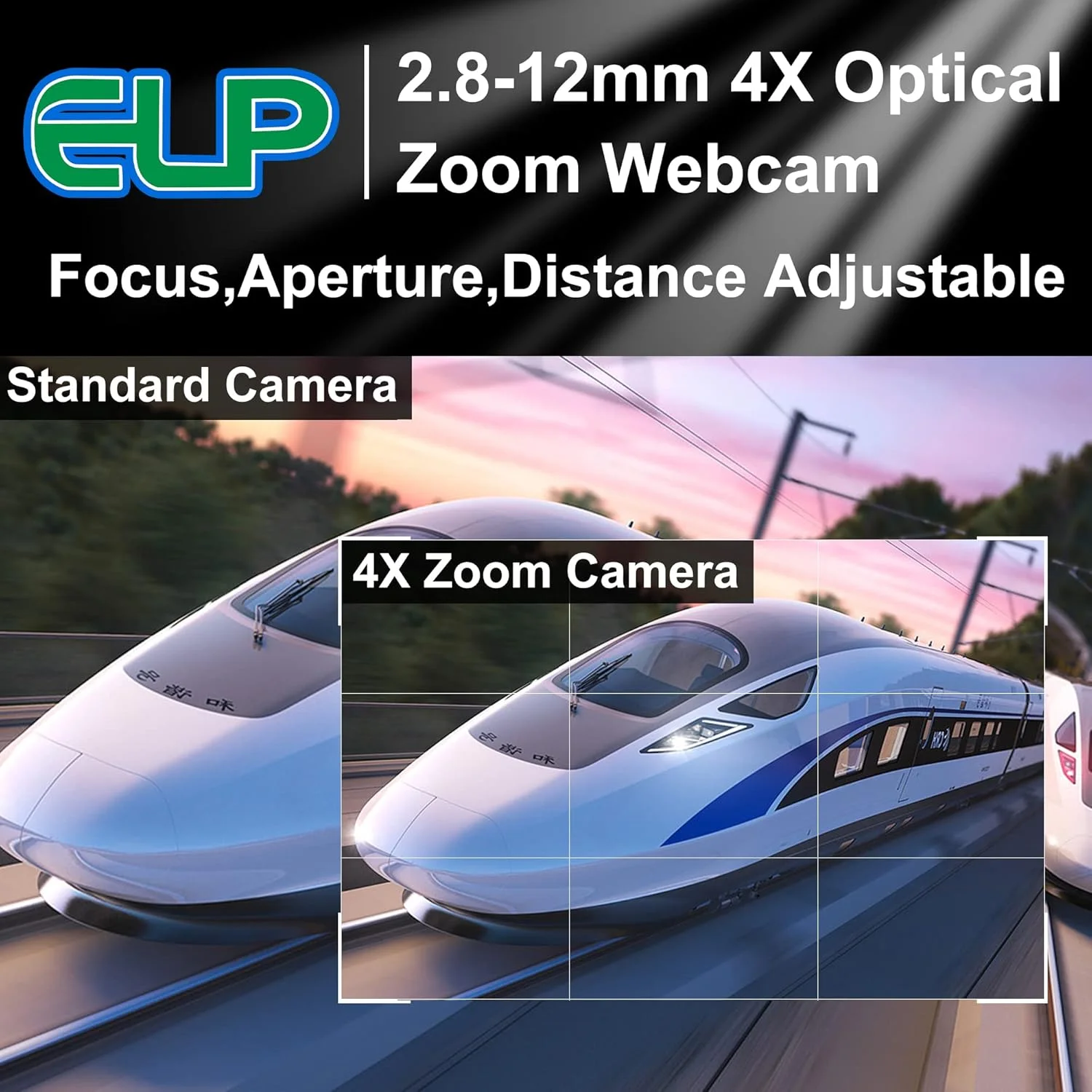 وب کم USB با لنز واریفوکال، دوربین مینی USB با لنز 2.8-12 میلی متری، 8 مگاپیکسل Sony IMX179 USB با دوربین های با کیفیت بالا 3264X2448 USB2.0، وب کم کامپیوتر پشتیبانی از اکثر سیستم عامل ها/پروتکل UVC/اکثر سیستم عامل ها/بدون نیاز به درایور