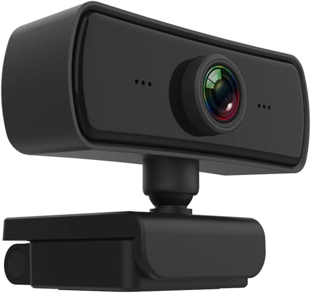 وب کم، دوربین وب 2K 1920 * 1080HD با فوکوس خودکار، دوربین وب چرخشی برای پخش زنده با میکروفون