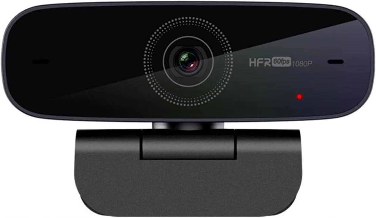 وب کم، 1080p 60 فریم در ثانیه با فوکوس خودکار، وب کم Full HD USB دوربین استریم با میکروفون برای کنفرانس، پخش زنده و ضبط وب کم، 1080p 60 فریم در ثانیه با فوکوس خودکار، وب کم Full HD USB دوربین استریم با میکروفون برای کنفرانس، پخش زنده و ضبط