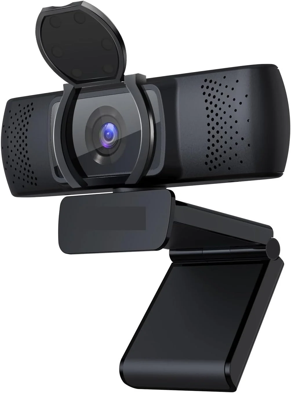 وب کم، دوربین وب UHD 4K با فوکوس خودکار، دوربین وب با پوشش حریم خصوصی، دوربین وب تجاری با زاویه 90 درجه با میکروفون های دوگانه کاهش نویز برای کنفرانس، پخش زنده و ضبط