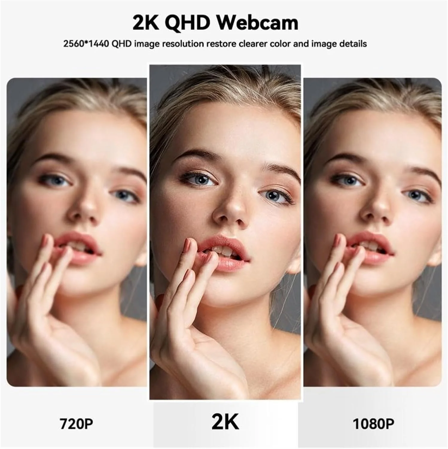 وب کم، وب کم 2K FHD با فوکوس خودکار، وب کم کامپیوتر 30 فریم در ثانیه، وب کم USB با میکروفون و پوشش حریم خصوصی برای کنفرانس، پخش زنده و ضبط وب کم، وب کم 2K FHD با فوکوس خودکار، وب کم کامپیوتر 30 فریم در ثانیه، وب کم USB با میکروفون و پوشش حریم خصوصی برای کنفرانس، پخش زنده و ضبط