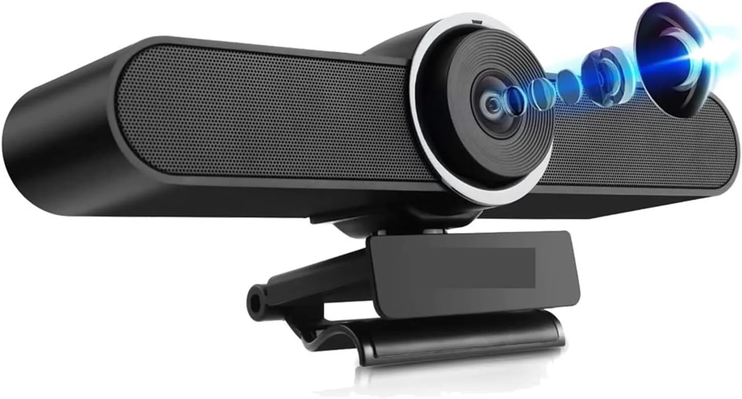 وب کم، دوربین وب 4K 8 مگاپیکسلی EPTZ با دوربین وب USB برای کامپیوتر شخصی با قاب خودکار با میکروفون و بلندگو، زوم دیجیتال 5X EPTZ، دوربین وب 120 درجه FOV (بلندگوی میکروفون 4K) وب کم، دوربین وب 4K 8 مگاپیکسلی EPTZ با دوربین وب USB برای کامپیوتر شخصی با قاب خودکار با میکروفون و بلندگو، زوم دیجیتال 5X EPTZ، دوربین وب 120 درجه FOV (بلندگوی میکروفون 4K)