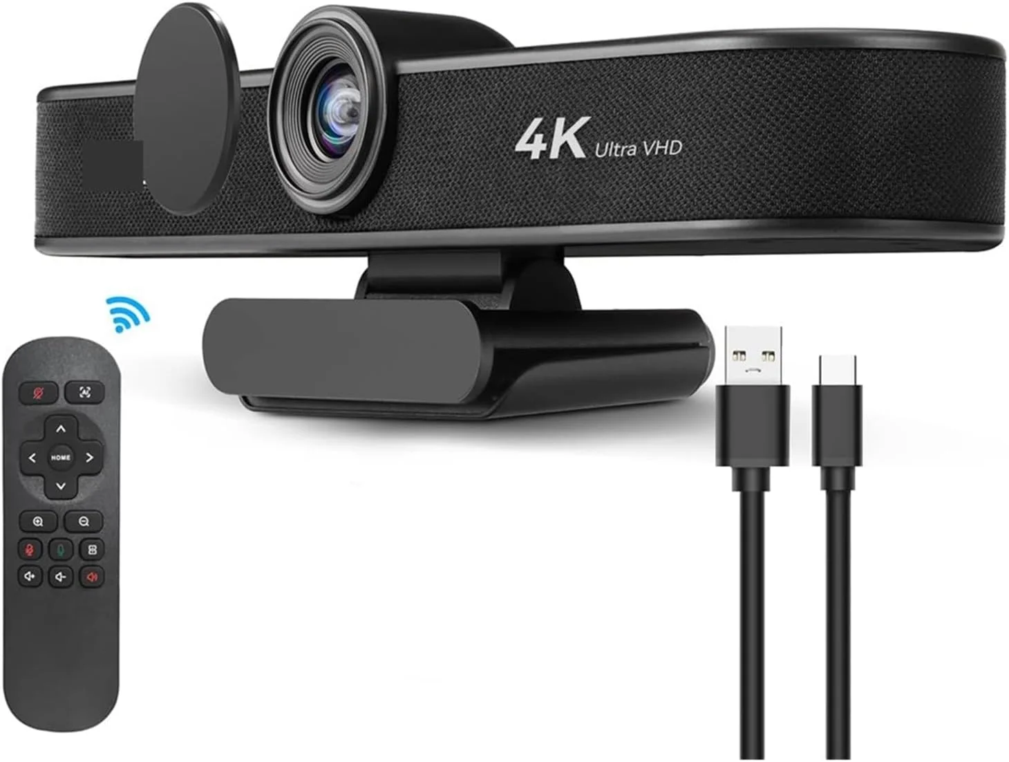 وب کم، دوربین وب 4K 8 مگاپیکسلی EPTZ با دوربین وب USB برای کامپیوتر شخصی با قاب خودکار با میکروفون و بلندگو، زوم دیجیتال 5X EPTZ، دوربین وب 120 درجه FOV (بلندگوی میکروفون 4K) وب کم، دوربین وب 4K 8 مگاپیکسلی EPTZ با دوربین وب USB برای کامپیوتر شخصی با قاب خودکار با میکروفون و بلندگو، زوم دیجیتال 5X EPTZ، دوربین وب 120 درجه FOV (بلندگوی میکروفون 4K)